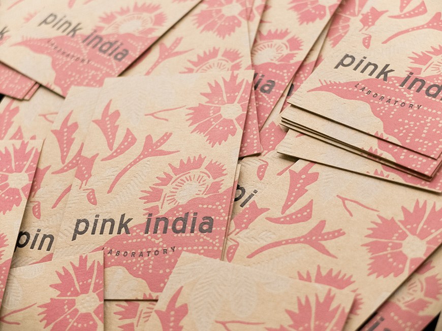 Identité visuelle Pink India