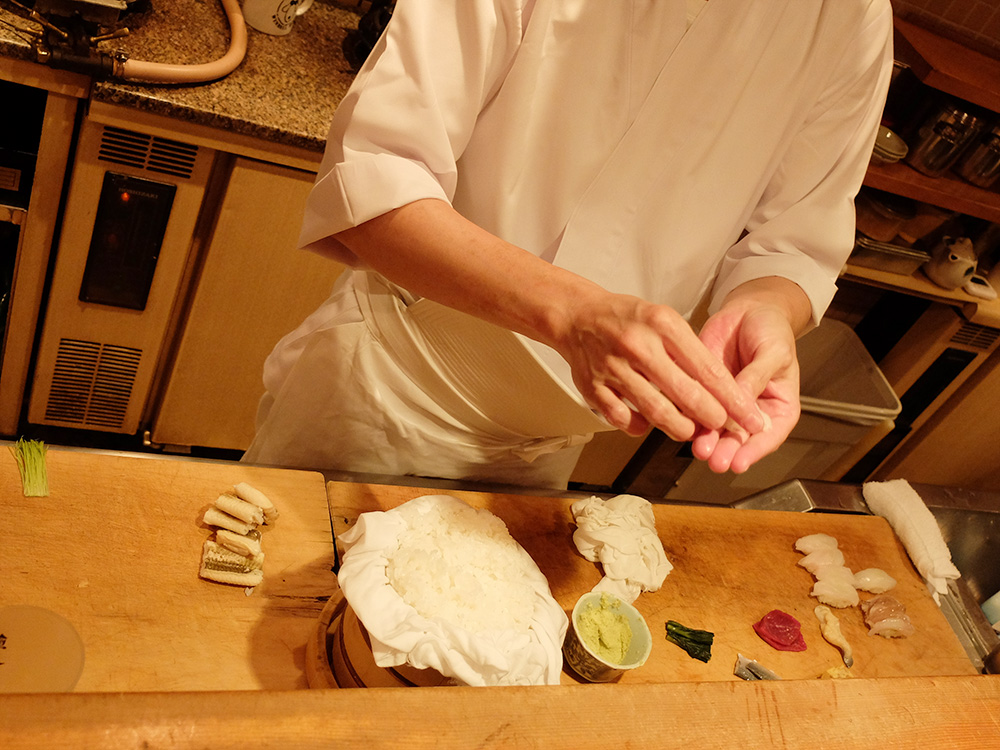 fabrication de sushis