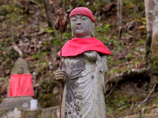 Statue Jizo à Mitaki