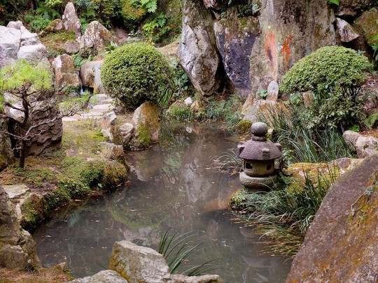 Jardin japonais à Mitaki