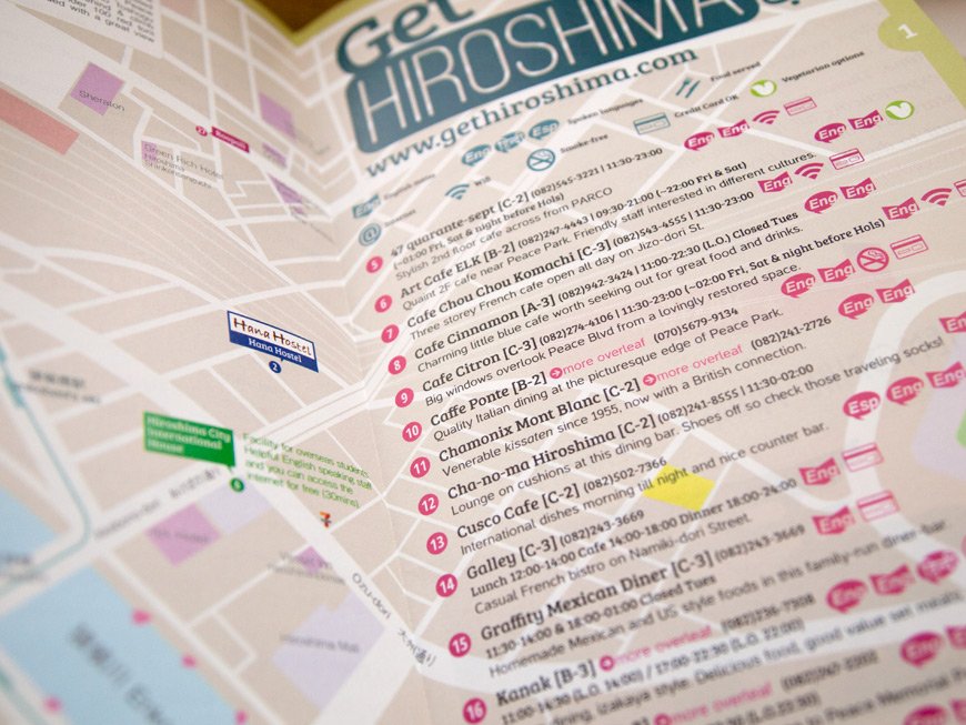 Carte GetHiroshima 2014