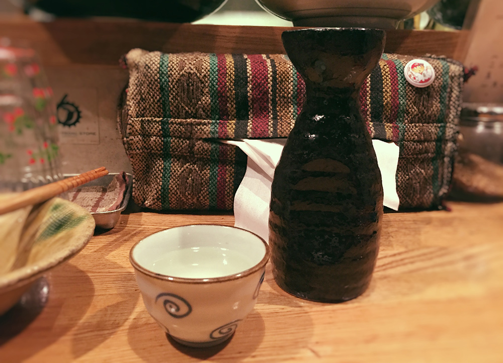 熱燗 atsukan, saké chaud