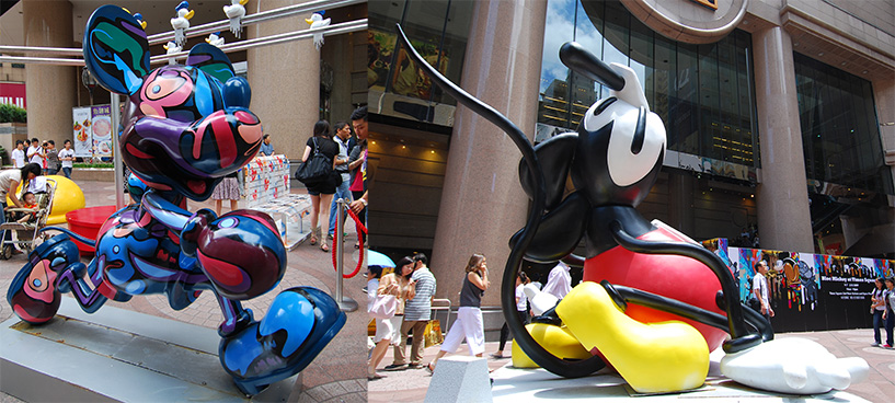 Figurines Mickey pour Disney Hong-Kong 