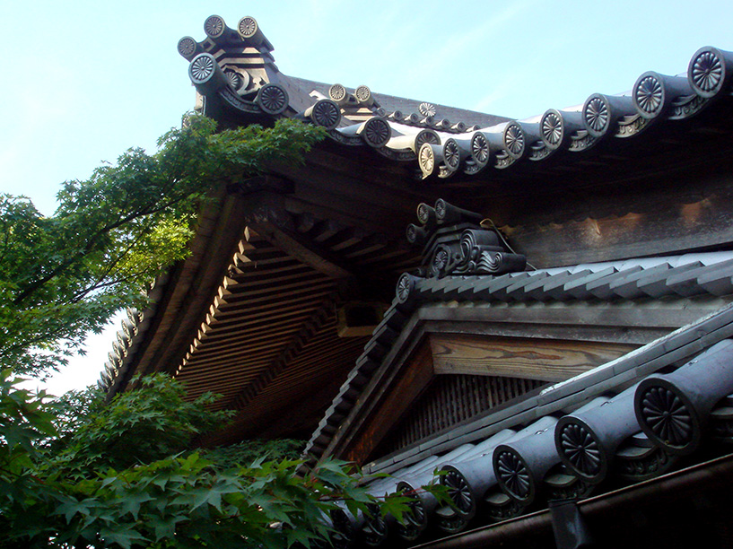 toit de temple Miyajima