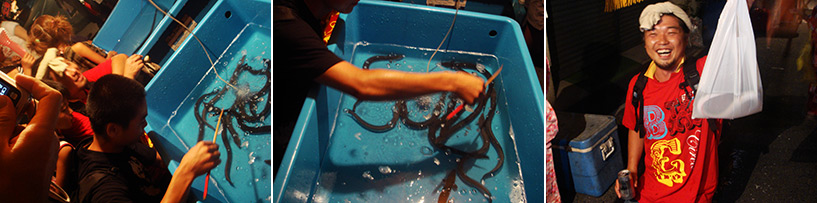 pêche à l'anguille matsuri