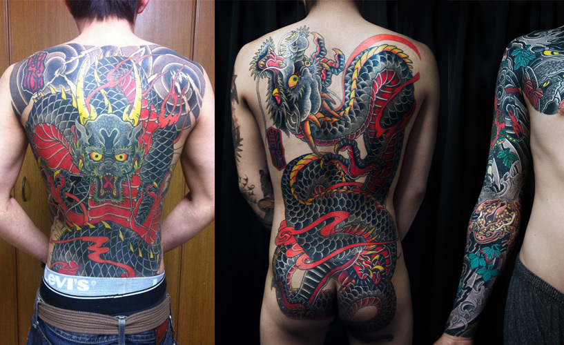 Horitamotsu, tattoo artist Hiroshima
