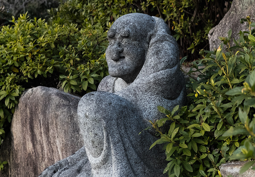 statue au temple Shoko-ji Hiroshima