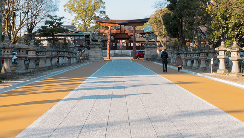 entrée du sanctuaire Nigitsu, Hiroshima