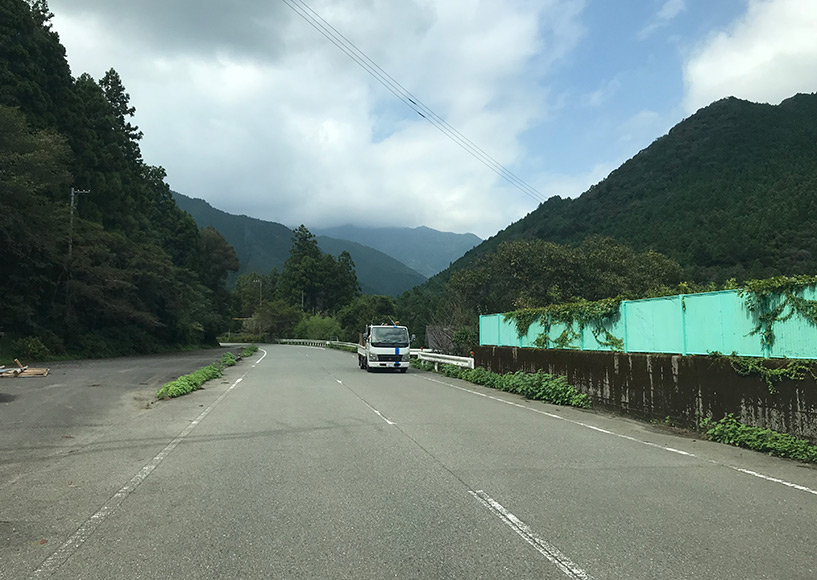 Sur les routes de Tokushima, Shikoku