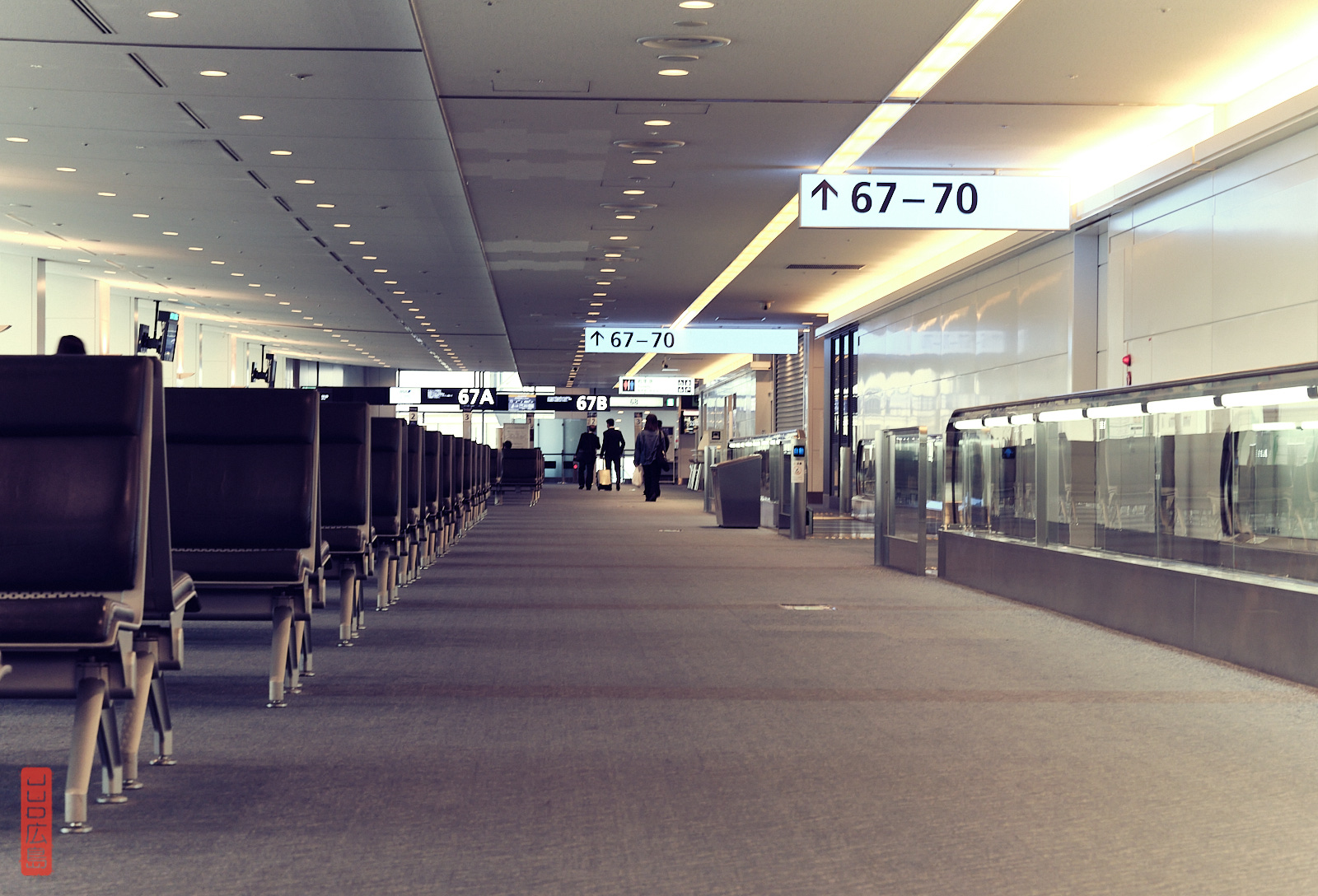 Avril 2020, aéroport désert Haneda Tokyo